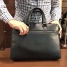 Кожаный мужской портфель
