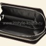 Клатч барсетка Brioni на двух молниях