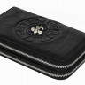 Портмоне Chrome Hearts из натуральной кожи 3745
