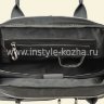 Мужская кожаная черная сумка A/J