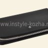 Мужская черная барсетка MontBlanc на молнии