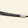Мужская черная барсетка MontBlanc на молнии