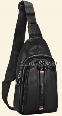 Сумка -HT- мужская кожаная 3068 V