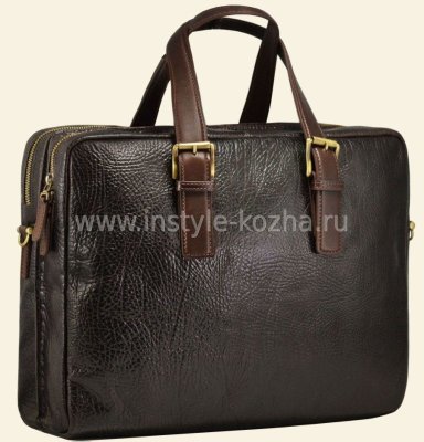 Мужской коричневый портфель Tony Bellucci арт.1760
