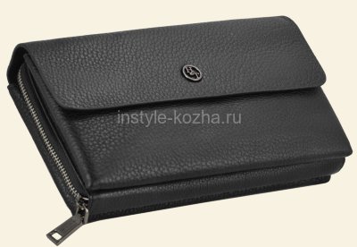 Клатч -HT- кожаный  2427 V