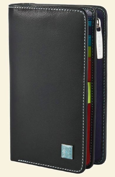 Кошелек кожаный DuDu серии Baleari арт.D-2883 (black)