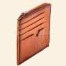 Кожаная кредитница DuDu (Италия) серии Havana | cognac арт.2174